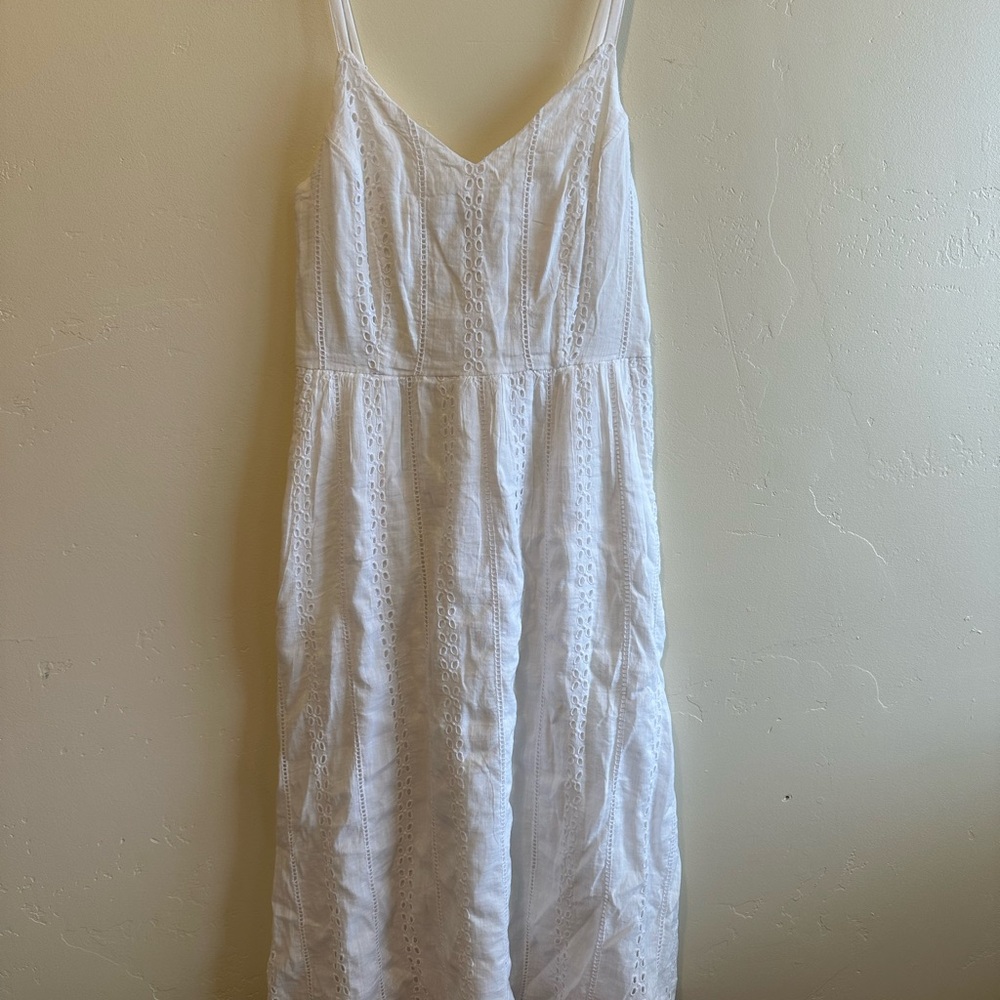Old Navy White Textured Top